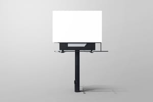 Billboard Mockup Studio Front View