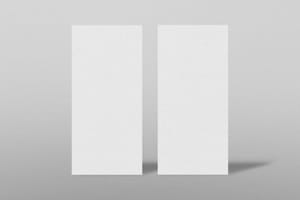 DL Paper Office Stationery Mockup