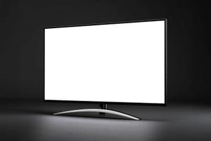 Display Screen Device Display Mockup Scene