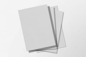 Document Stack Branding Display Mockup Scene