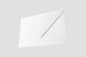 Envelope Mockup Top View