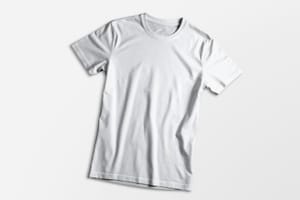 Folded Shirt Apparel Display Mockup Scene