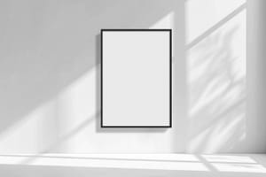Frame Mockup on Clean Wall