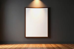 Gallery Spotlight Frame Mockup