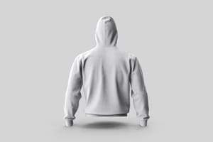 Hoodie Mockup Back View