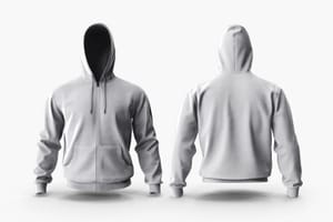 Hoodie Mockup Set Dual Color
