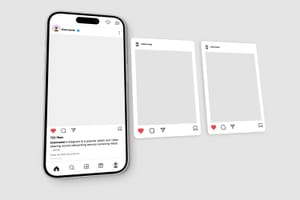 Instagram Post Portrait Mockup