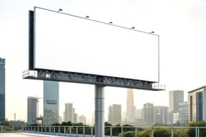 Outdoor Billboard Mockup