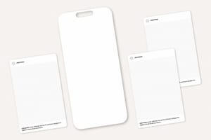 Portrait Instagram Mockup Set