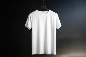 Realistic Hanging T-shirt Mockup