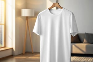 Showcase Hanging T-shirt Mockup
