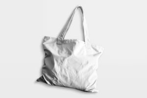 Tote Bag Studio Display Mockup Scene