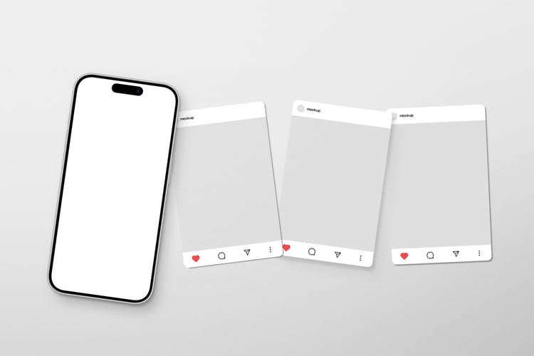 Casual Spread Instagram Mockup