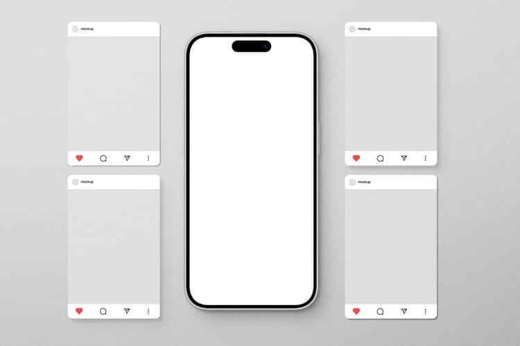 Contrast Instagram Mockup