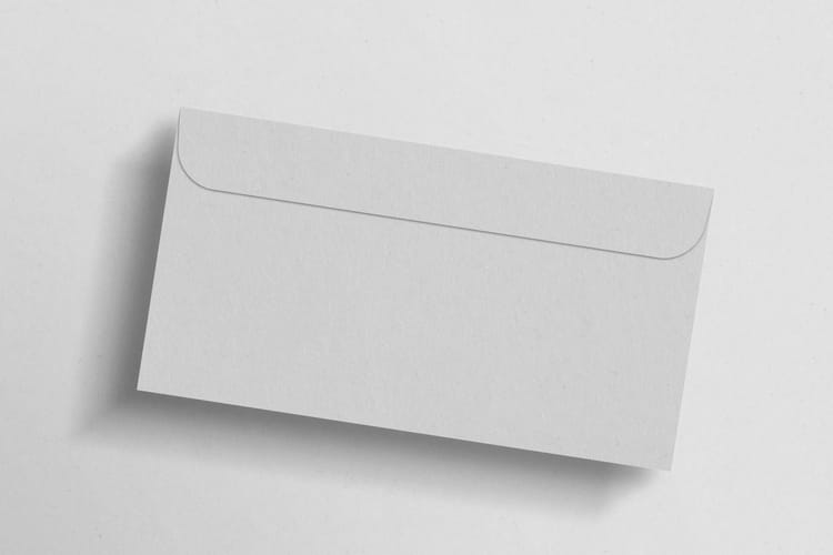 Envelope Branding Stationery Display Mockup Scene