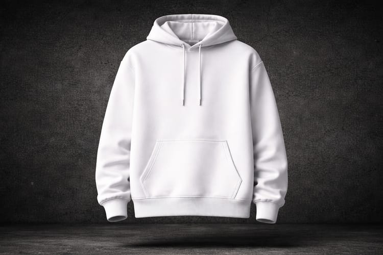 Flying Hoodie Mockup