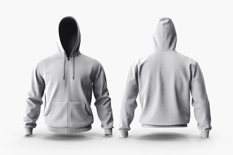 Hoodie Mockup Set Dual Color