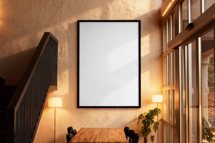 Indoor Frame Mockup