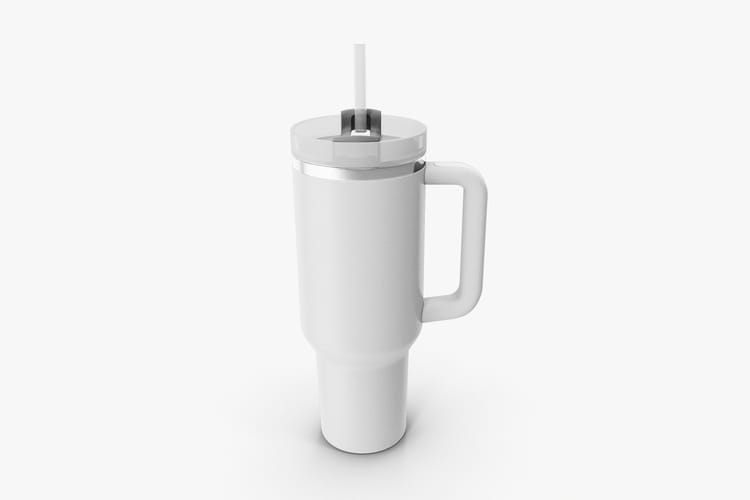 Insulated Travel Mug Mockup