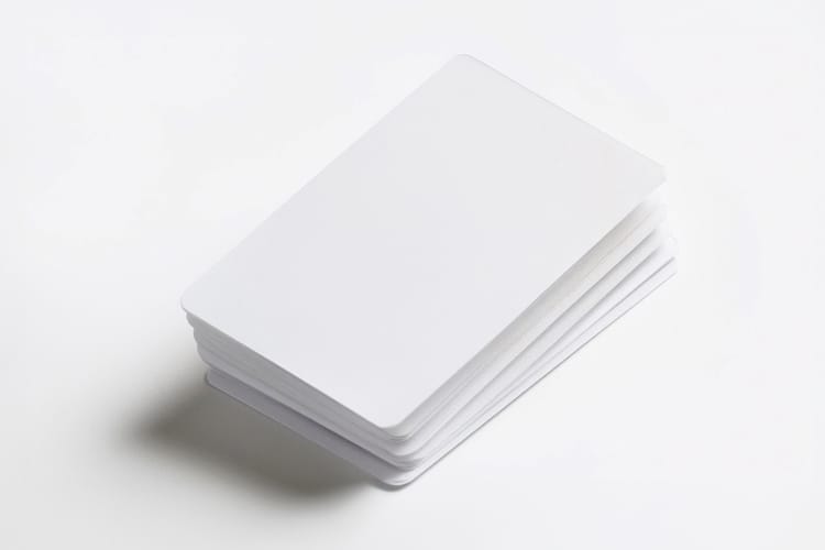 Clean Stack Business Card Mockup