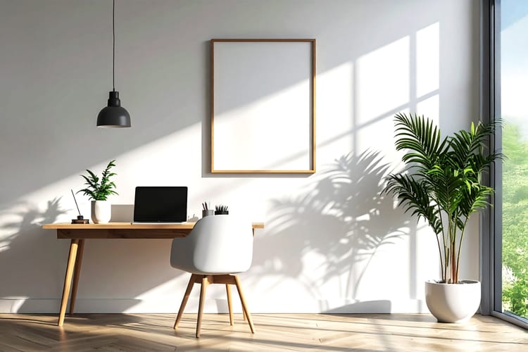 Modern Interior Display Mockup Scene