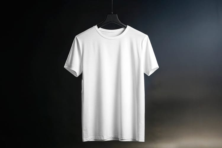 Realistic Hanging T-shirt Mockup