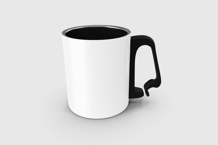 Stainless Mug Mockup Two Ton