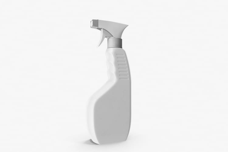 Trigger Spray Bottle Mockup